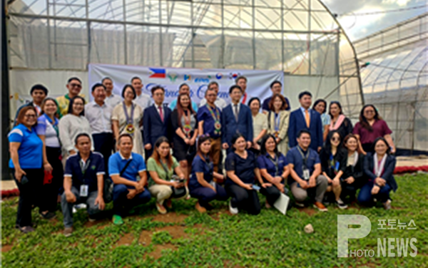 한경국립대, 필리핀 스마트팜 구축 사업 이양식 개최