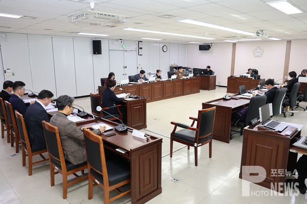 안성시의회 업무계획청취특별위원회, 2024년도 주요업무계획 청취 .